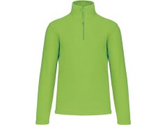 Kariban K 912 Mikrofleecová mikina s 1/4 zipem "Enzo" 20.K912 lime