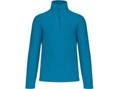 Kariban K 912 Mikrofleecová mikina s&nbsp;1/4 zipem "Enzo" 20.K912 tropical blue