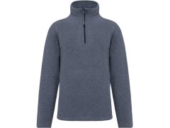 Kariban K 912 Mikrofleecová mikina s 1/4 zipem "Enzo" 20.K912 french navy heather