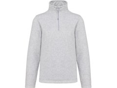 Kariban K 912 Mikrofleecová mikina s 1/4 zipem "Enzo" 20.K912 ash heather