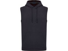 Kariban ProAct PA 393 Unisex mikina s&nbsp;kapucí bez rukávů 20.P393 navy