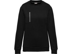 WK WK 403 Pracovní mikina "Day-to-Day" 20.W403 black/silver