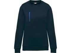 WK WK 403 Pracovní mikina "Day-to-Day" 20.W403 navy/royal blue