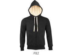 SOL´S Sherpa Unisex mikina s kapucí 25.0584 black