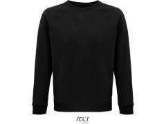 SOL´S Space Unisex raglánová mikina z&nbsp;bio bavlny 25.3567 black