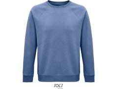 SOL´S Space Unisex raglánová mikina z&nbsp;bio bavlny 25.3567 blue