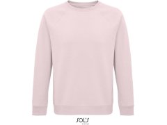 SOL´S Space Unisex raglánová mikina z bio bavlny 25.3567 pale pink
