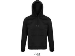 SOL´S Stellar Unisex raglánová mikina s&nbsp;kapucí z&nbsp;bio bavlny 25.3568 black