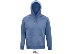 SOL´S Stellar Unisex raglánová mikina s&nbsp;kapucí z&nbsp;bio bavlny 25.3568 blue