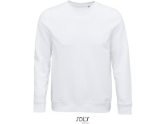 SOL´S Comet Unisex mikina z bio bavlny 25.3574 white