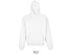 SOL´S Connor Unisex mikina s kapucí 25.3813 white