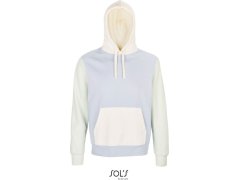 SOL´S Collins Unisex mikina s kapucí z bio bavlny 25.3818 creamy blue