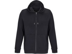 SOL´S Calipso Unisex mikina s&nbsp;kapucí z&nbsp;těžké bavlny 25.4237 black