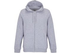 SOL´S Calipso Unisex mikina s&nbsp;kapucí z&nbsp;těžké bavlny 25.4237 grey melange