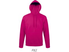 SOL´S Snake Unisex mikina s kapucí 25.7101 fuchsia