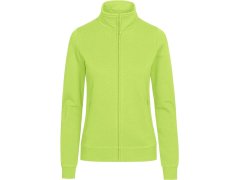 Promodoro 5275 Dámská pracovní mikina - EXCD 40.5275 apple green