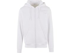 Build your Brand BY 012 Mikina s kapucí z těžké bavlny 56.0012 white