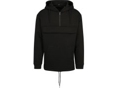 Build your Brand BY 098 Mikina s&nbsp;kapucí a&nbsp;1/4 zipem 56.0098 black