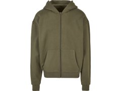 Build your Brand BY 192 Mikina s kapucí z těžké bavlny "Ultra Heavy" 56.0192 olive