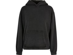 Build your Brand BY 194 Dámská mikina s&nbsp;kapucí "Acid Wash" 56.0194 black