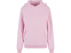 Build your Brand BY 289 Dámská oversize mikina s&nbsp;kapucí "Fluffy" 56.0289 soft pink