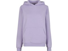 Build your Brand BY 289 Dámská oversize mikina s&nbsp;kapucí "Fluffy" 56.0289 lilac
