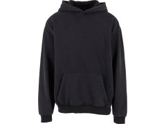 Build your Brand BY 294 Mikina s&nbsp;kapucí z&nbsp;těžké bavlny "Vintage" 56.0294 black