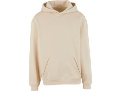 Build your Brand BY 410 Mikina s kapucí z těžké bavlny "Loose Fit" 56.0410 sand
