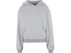 Build your Brand BY 444 Dámská oversize mikina s kapucí "Loose Fit" 56.0444 heather grey