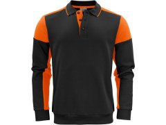 Printer Prime Polosweater Polo mikina 61.2060 black/orange