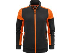 Printer Prime Sweater Full Zip Women Dámská mikina 61.2062 black/orange