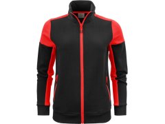 Printer Prime Sweater Full Zip Women Dámská mikina 61.2062 black/red