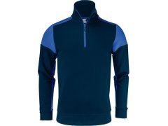 Printer Prime Halfzip Sweater Mikina s 1/4 zipem 61.2069 navy/cobalt