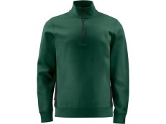 ProJob 2128 Sweatshirt 1/2 Zip Těžká pracovní mikina Doubleface s&nbsp;1/4 zipem 64.2128 forest green