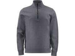 ProJob 2128 Sweatshirt 1/2 Zip Těžká pracovní mikina Doubleface s&nbsp;1/4 zipem 64.2128 grey