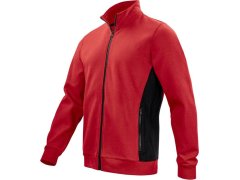 ProJob 2129 Sweatshirt Full Zip Těžká pracovní mikina Doubleface 64.2129 red
