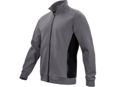 ProJob 2129 Sweatshirt Full Zip Těžká pracovní mikina Doubleface 64.2129 grey
