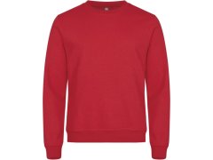 Clique Miami Roundneck Unisex mikina 67.1030 red