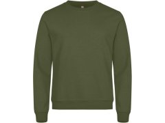 Clique Miami Roundneck Unisex mikina 67.1030 army green