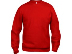 Clique Basic Roundneck Unisex mikina 67.2130 red