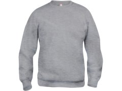 Clique Basic Roundneck Unisex mikina 67.2130 grey melange
