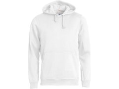 Clique Basic Hoody Unisex mikina s kapucí 67.2131 white