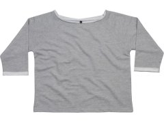 Mantis M 128 Dámská mikina "Flash Dance" 70.0128 heather grey melange