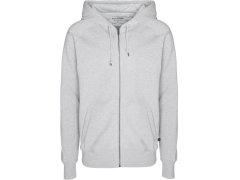 Pure Waste HJUB Unisex mikina s kapucí 74.HJUB grey melange