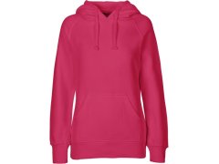 Neutral O 83101 Dámská mikina s kapucí z bio bavlny 77.8311 pink