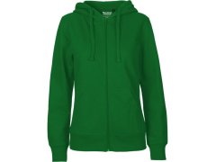 Neutral O 83301 Dámská mikina s kapucí z bio bavlny 77.8331 green