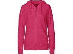 Neutral O 83301 Dámská mikina s kapucí z bio bavlny 77.8331 pink