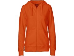 Neutral O 83301 Dámská mikina s kapucí z bio bavlny 77.8331 orange