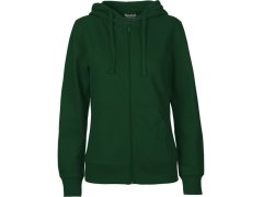 Neutral O 83301 Dámská mikina s kapucí z bio bavlny 77.8331 bottle green