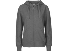 Neutral O 83301 Dámská mikina s kapucí z bio bavlny 77.8331 dark heather